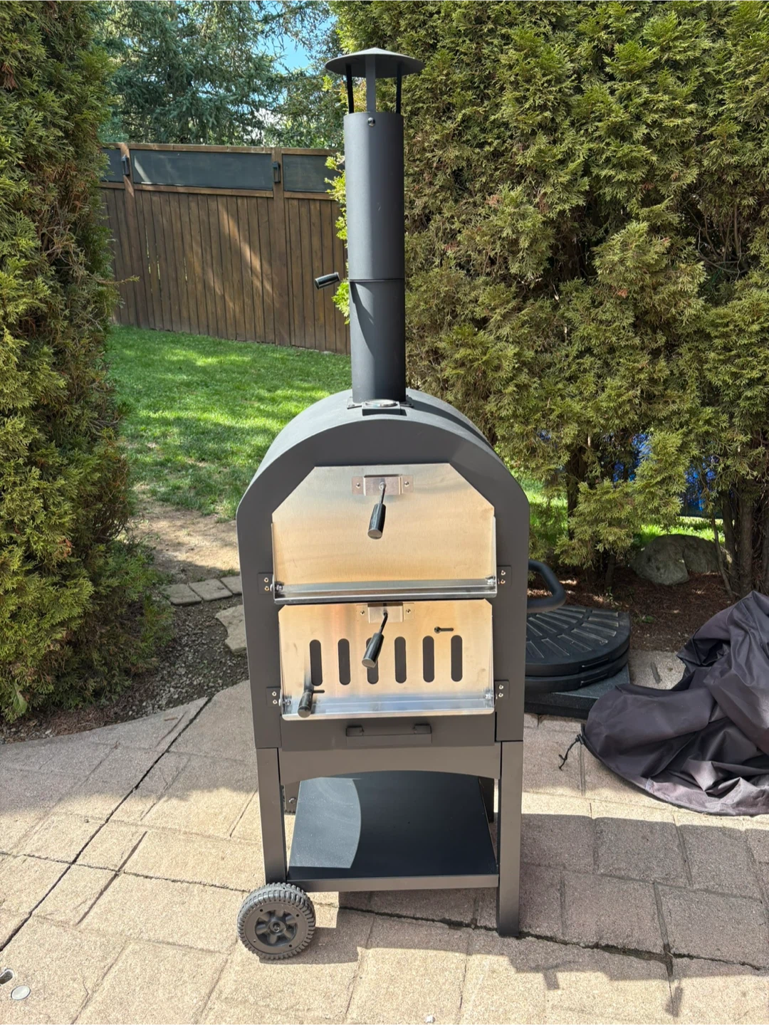 Outdoor Wood-Fired Pizza Oven - photo 2