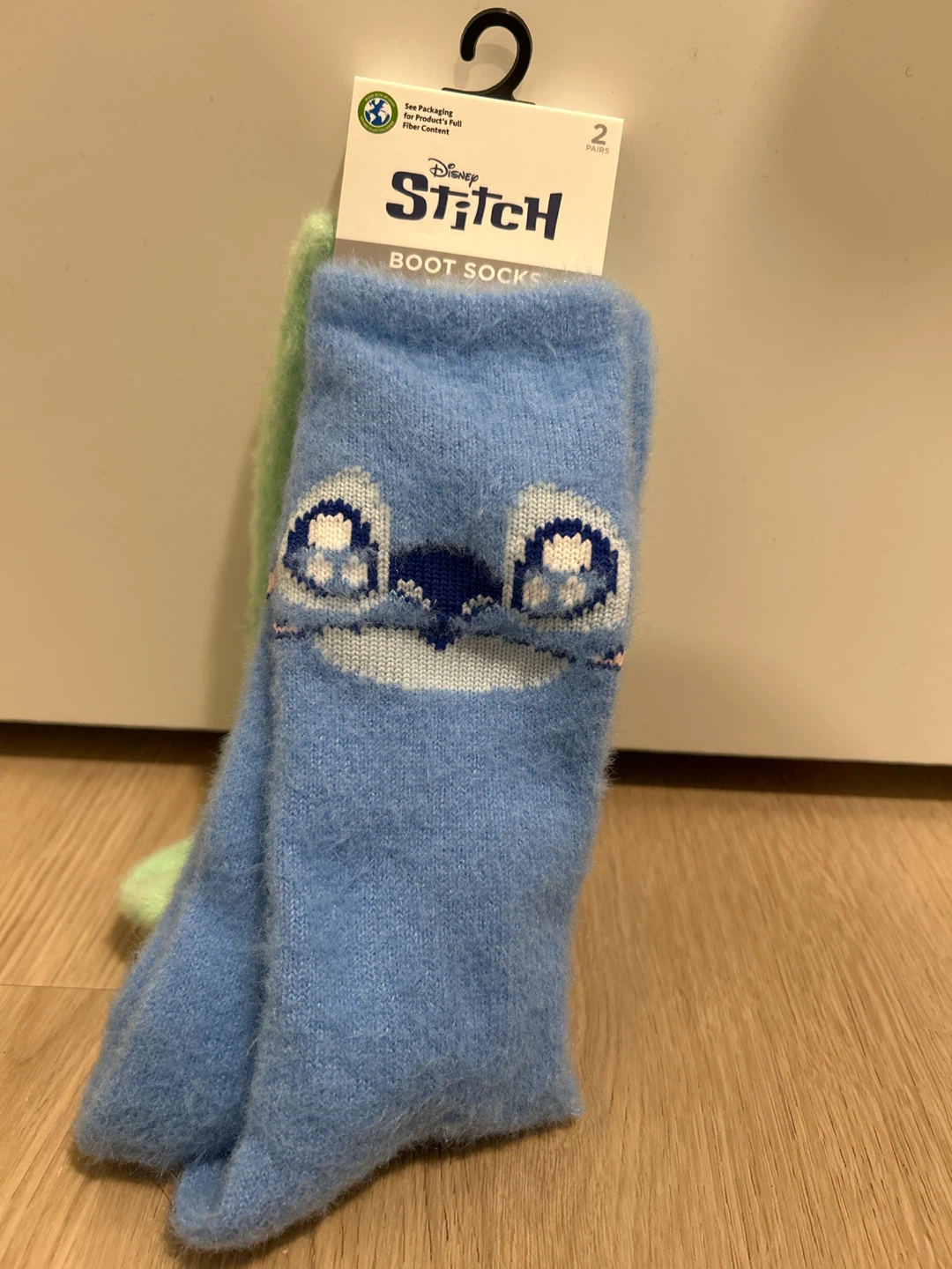 Disney Stitch Boot Socks 2-Pack