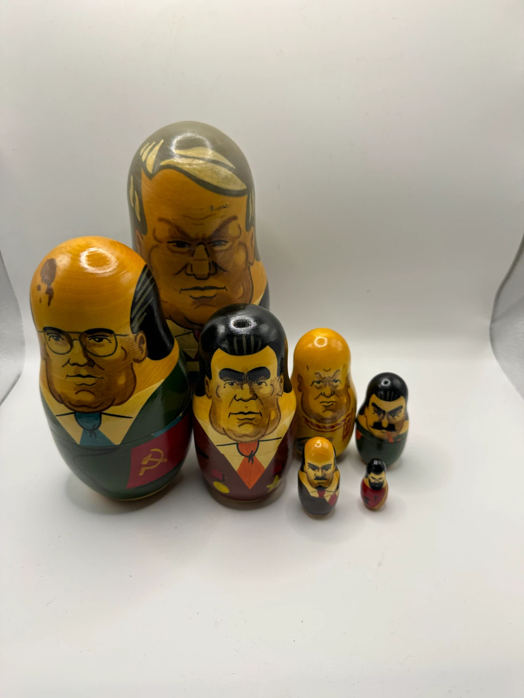 Russian political  Matryoshka Nesting Dolls