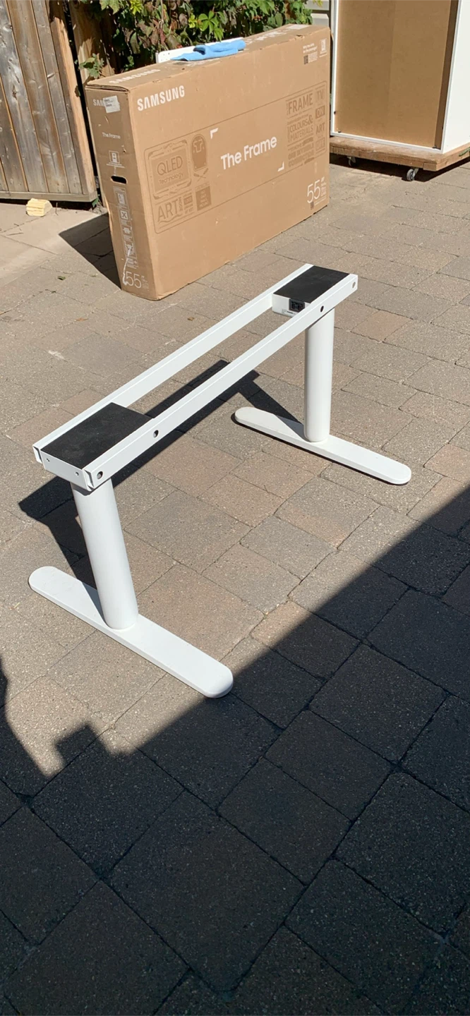 IKEA BEKANT sit-stand desk, white - photo 4