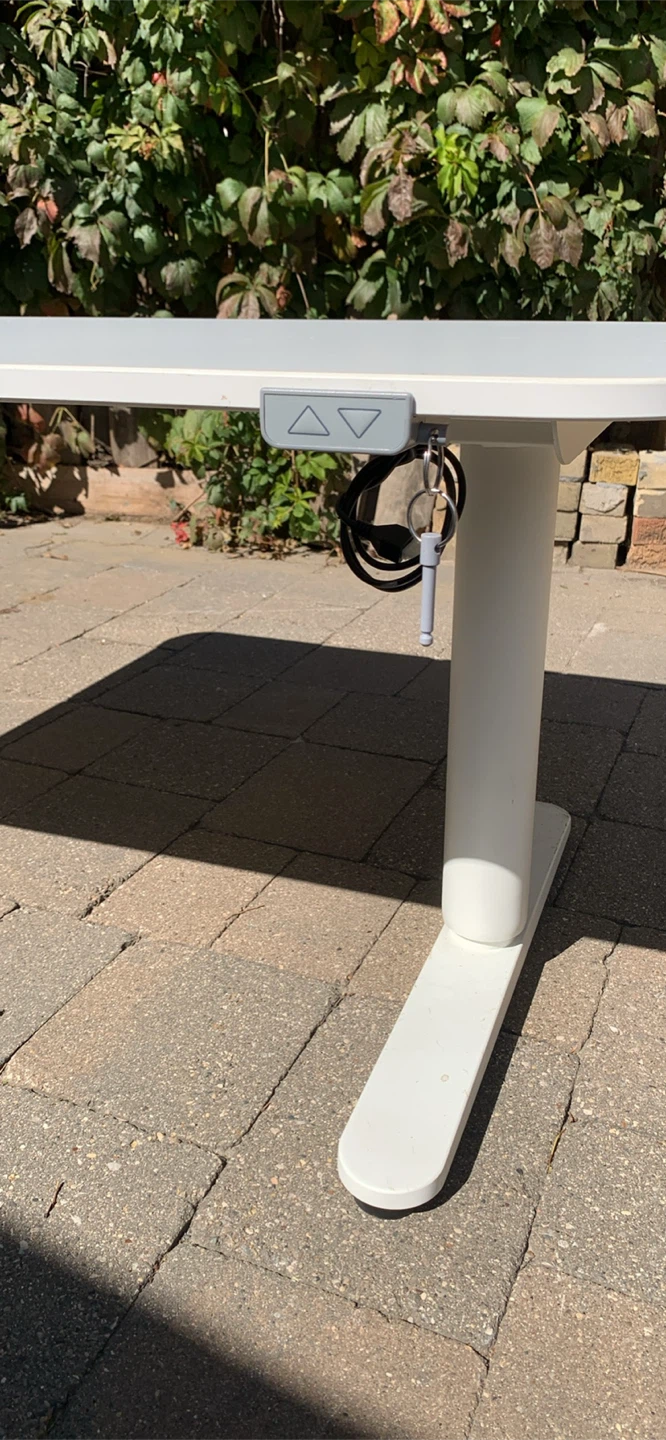 IKEA BEKANT sit-stand desk, white - photo 5