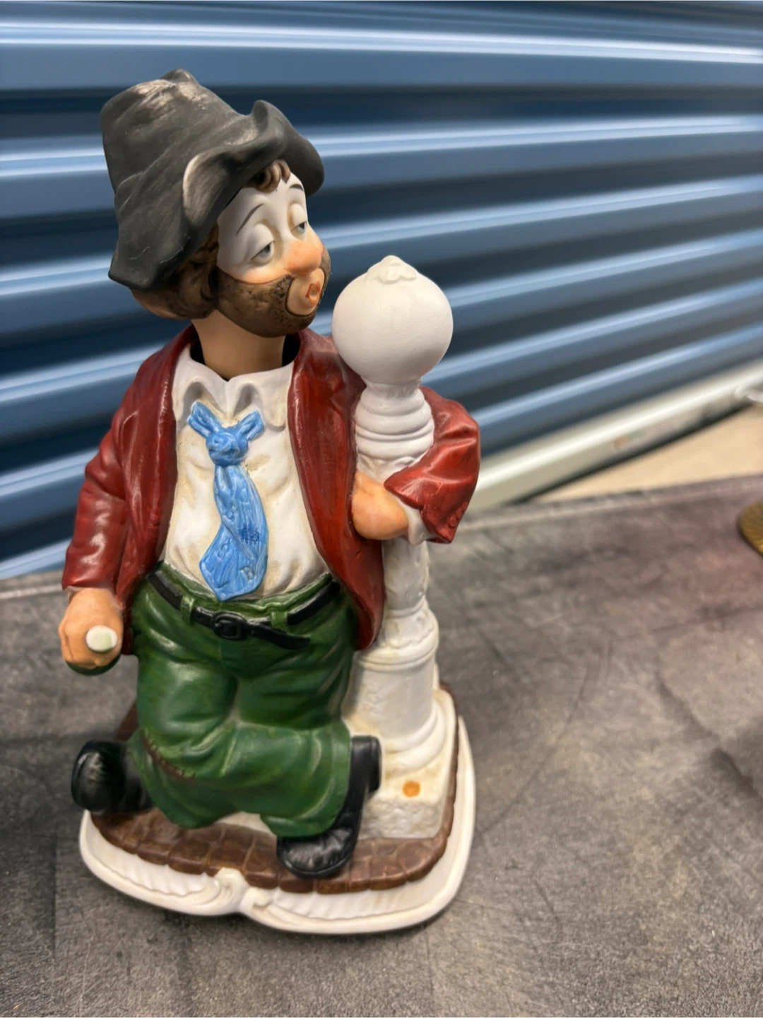 2x Melody in Motion Porcelain Clown Figures