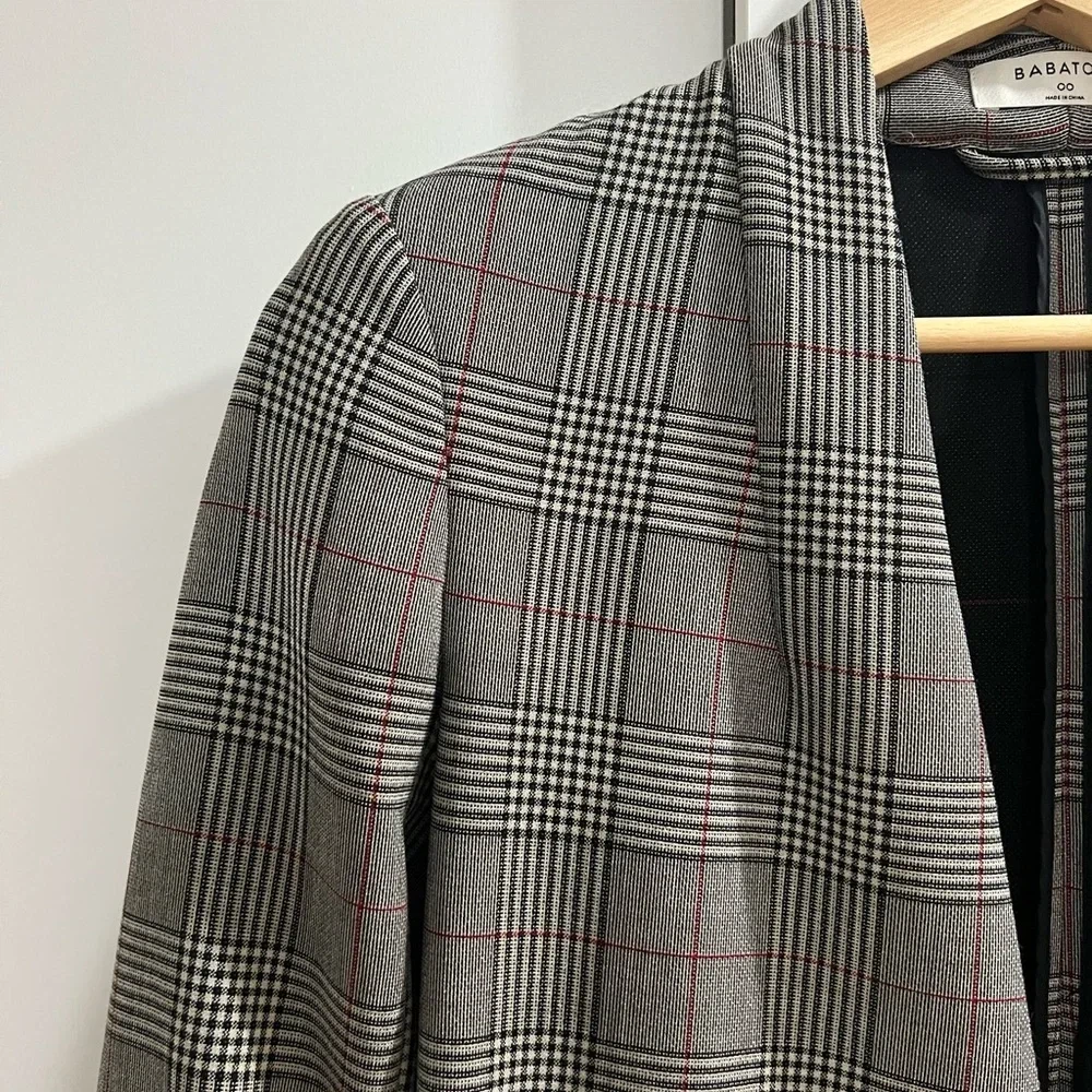 Aritzia Babaton Plaid Blazer - photo 2