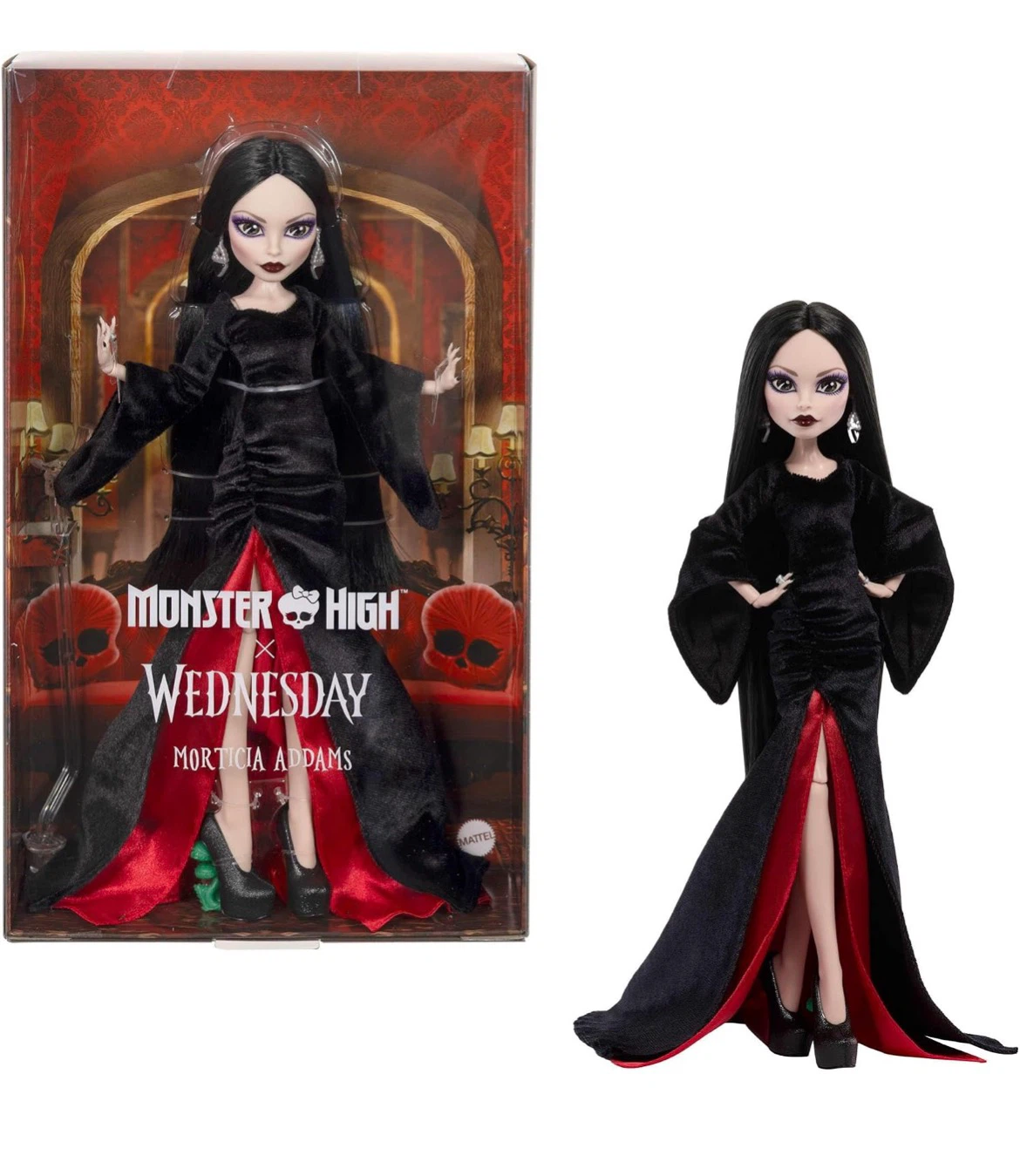 Monster High Wednesday Morticia Addams Doll