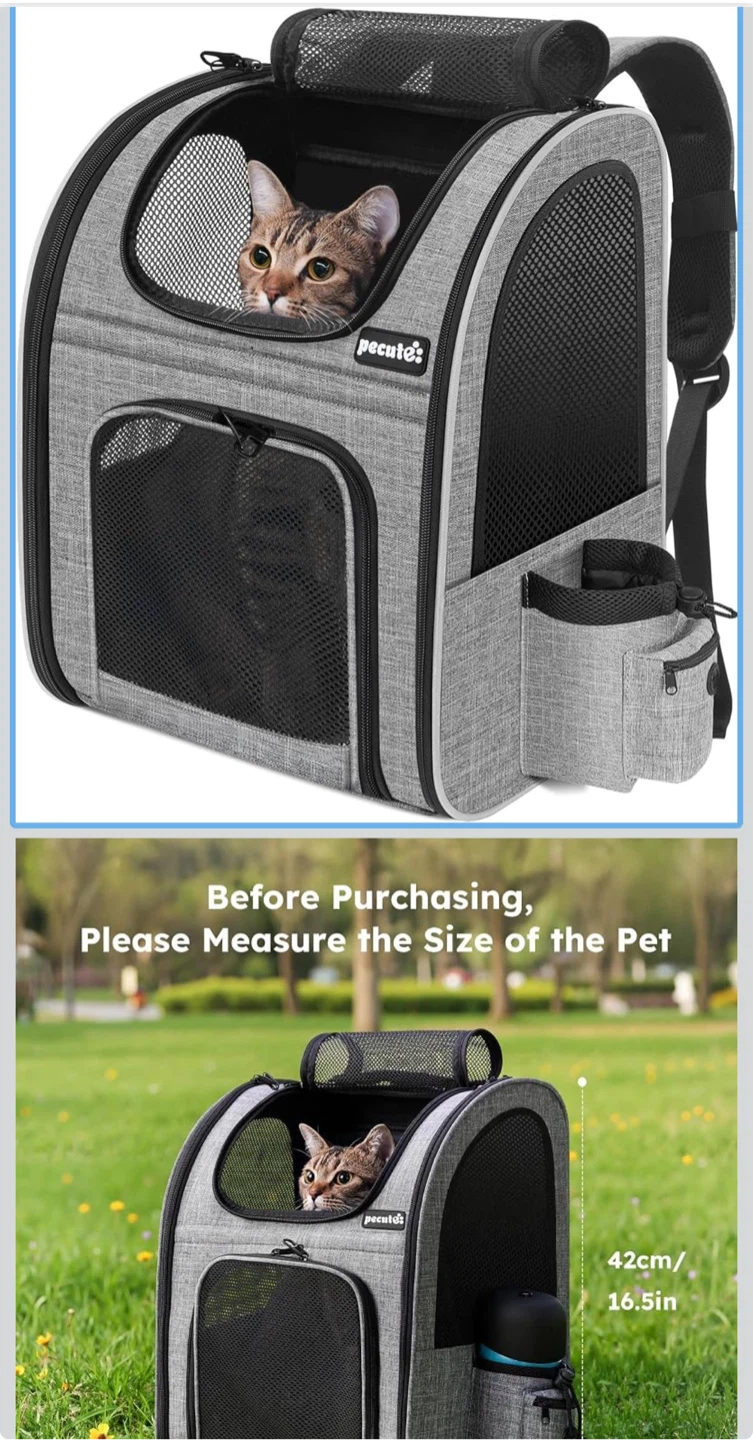 Pecute Pet Travel Backpack