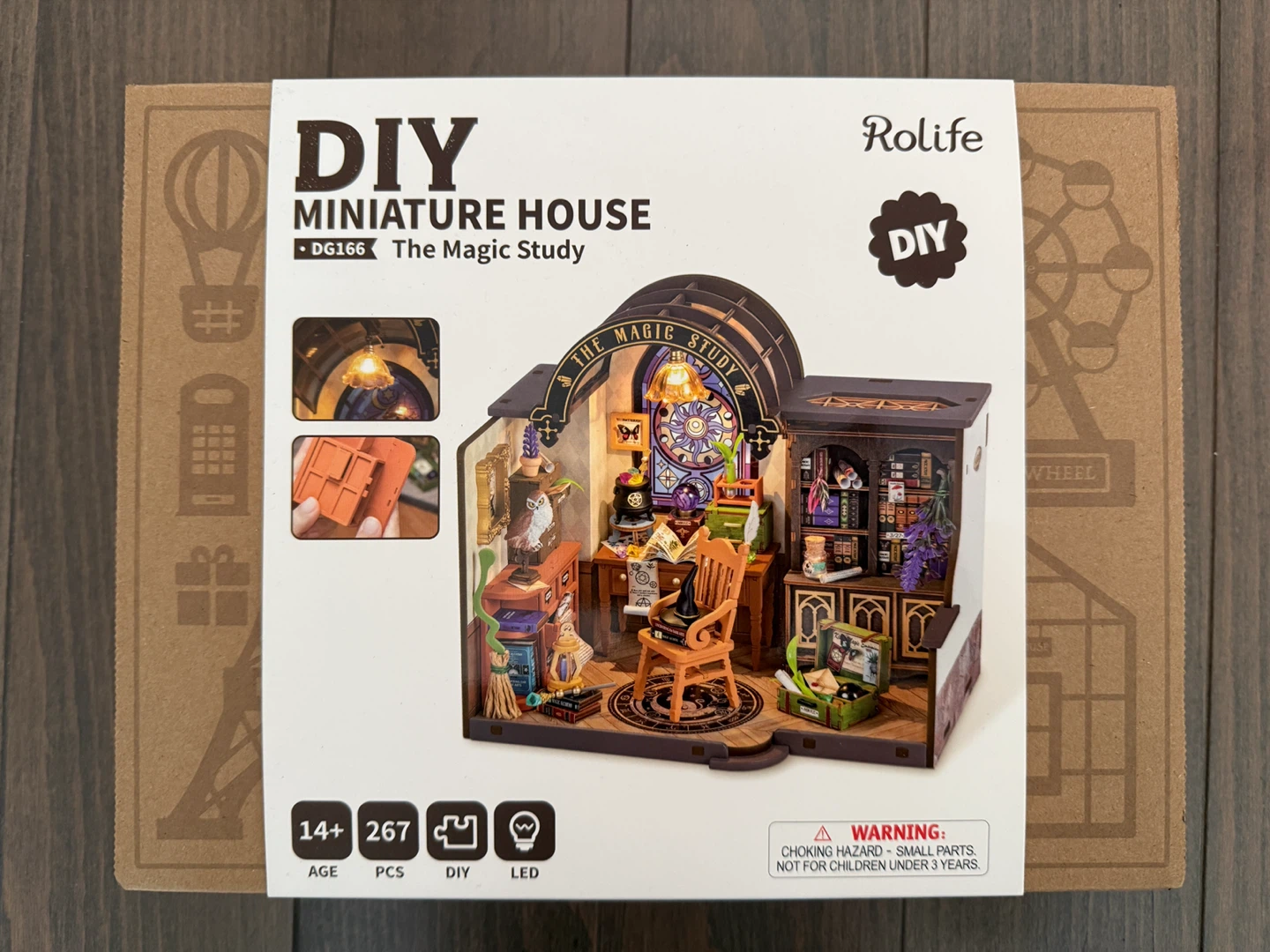 Rolife DIY Miniature House The Magic Study
