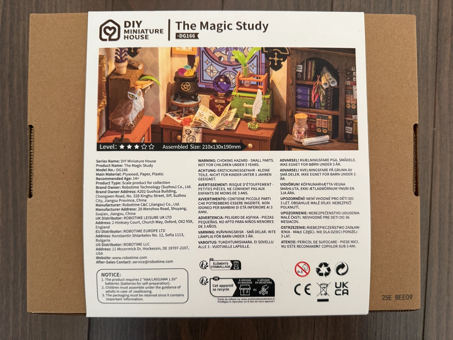 Rolife DIY Miniature House The Magic Study - photo 2