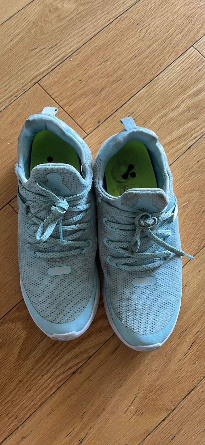 Puma Women's Light Blue Running Shoes Size 8.5