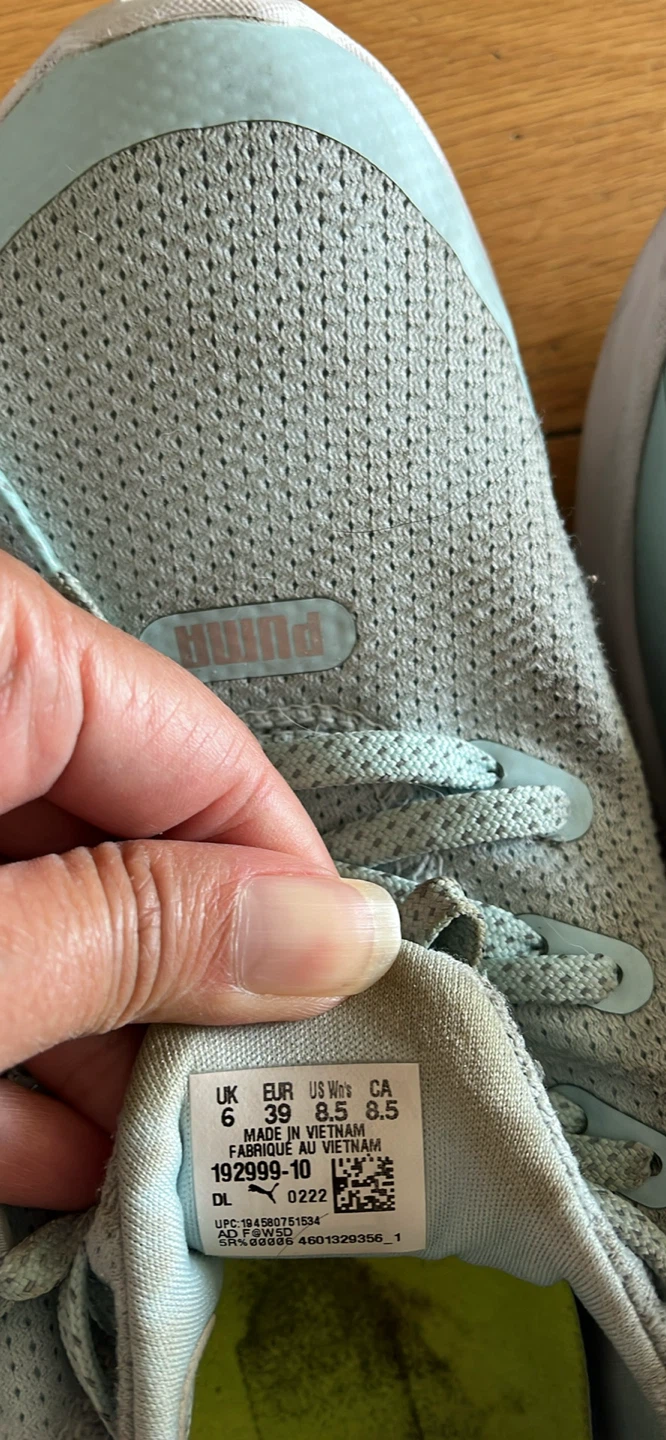 Puma Women's Light Blue Running Shoes Size 8.5 - photo 2