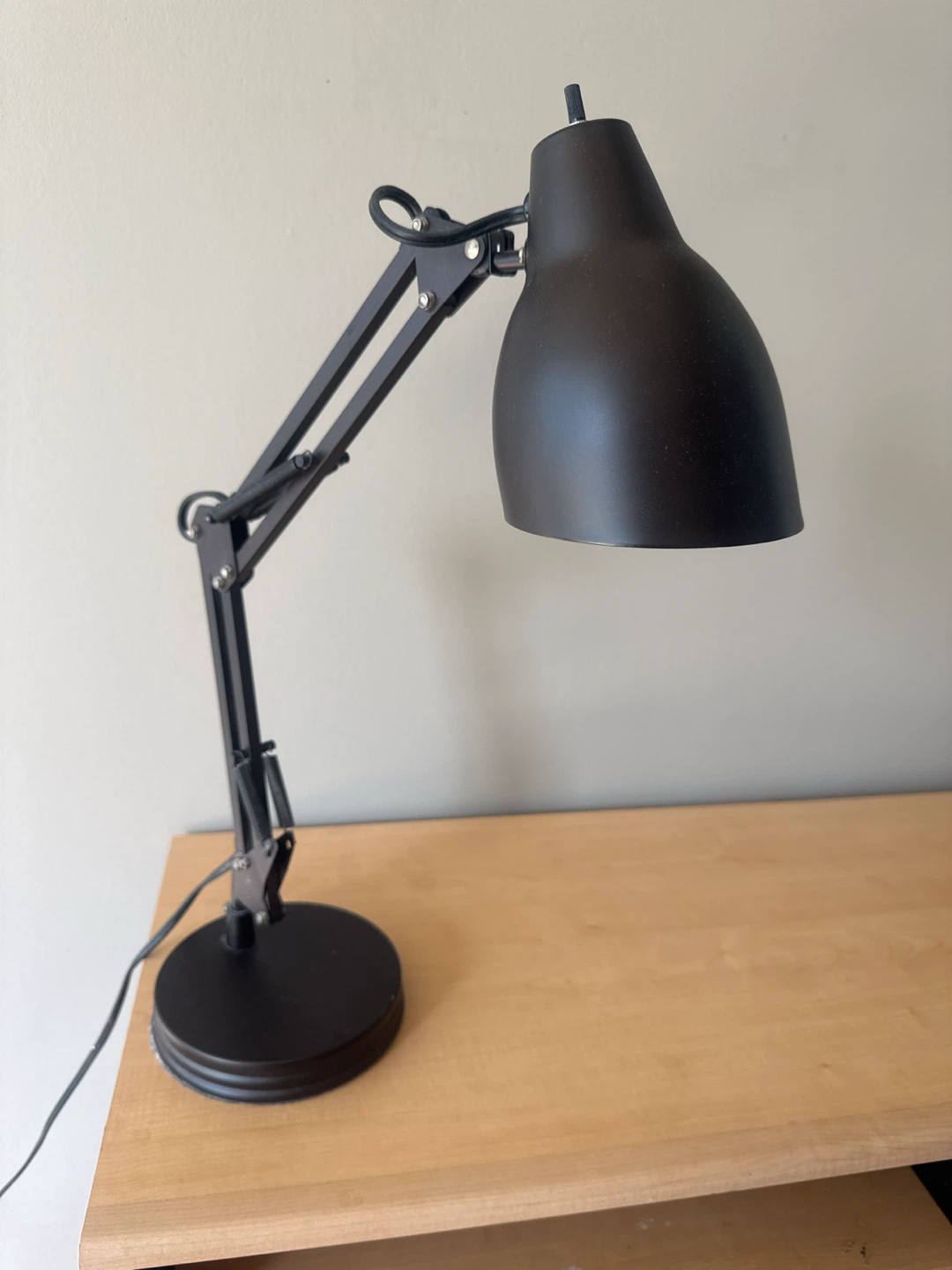 IKEA Tertial Work Lamp Black