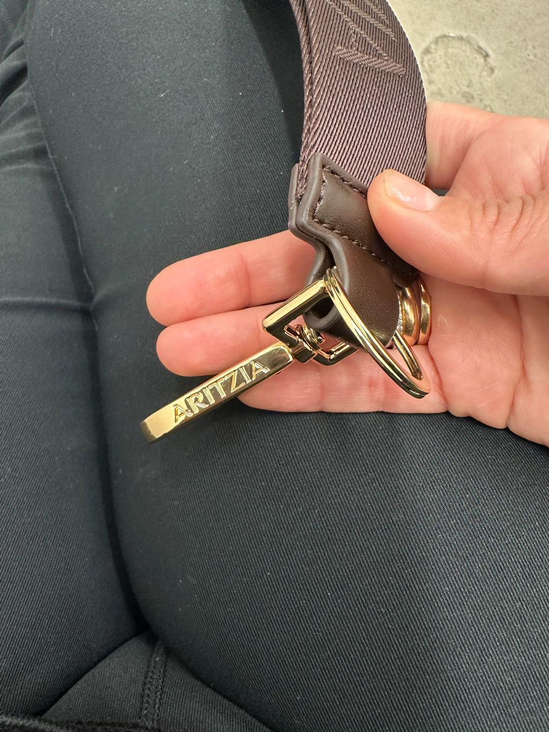 Aritzia Brown Replacement Bag Strap - photo 3