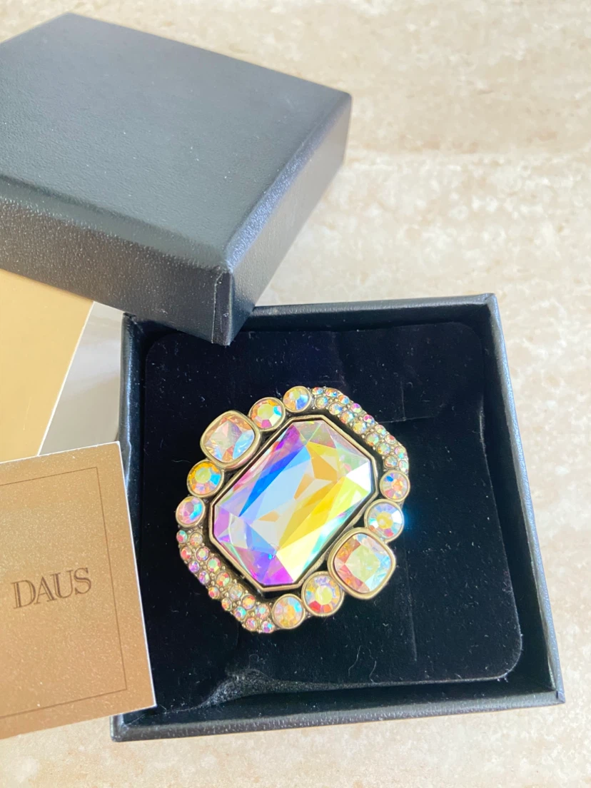 Heidi Daus Aurora Borealis Crystal Brooch - photo 2