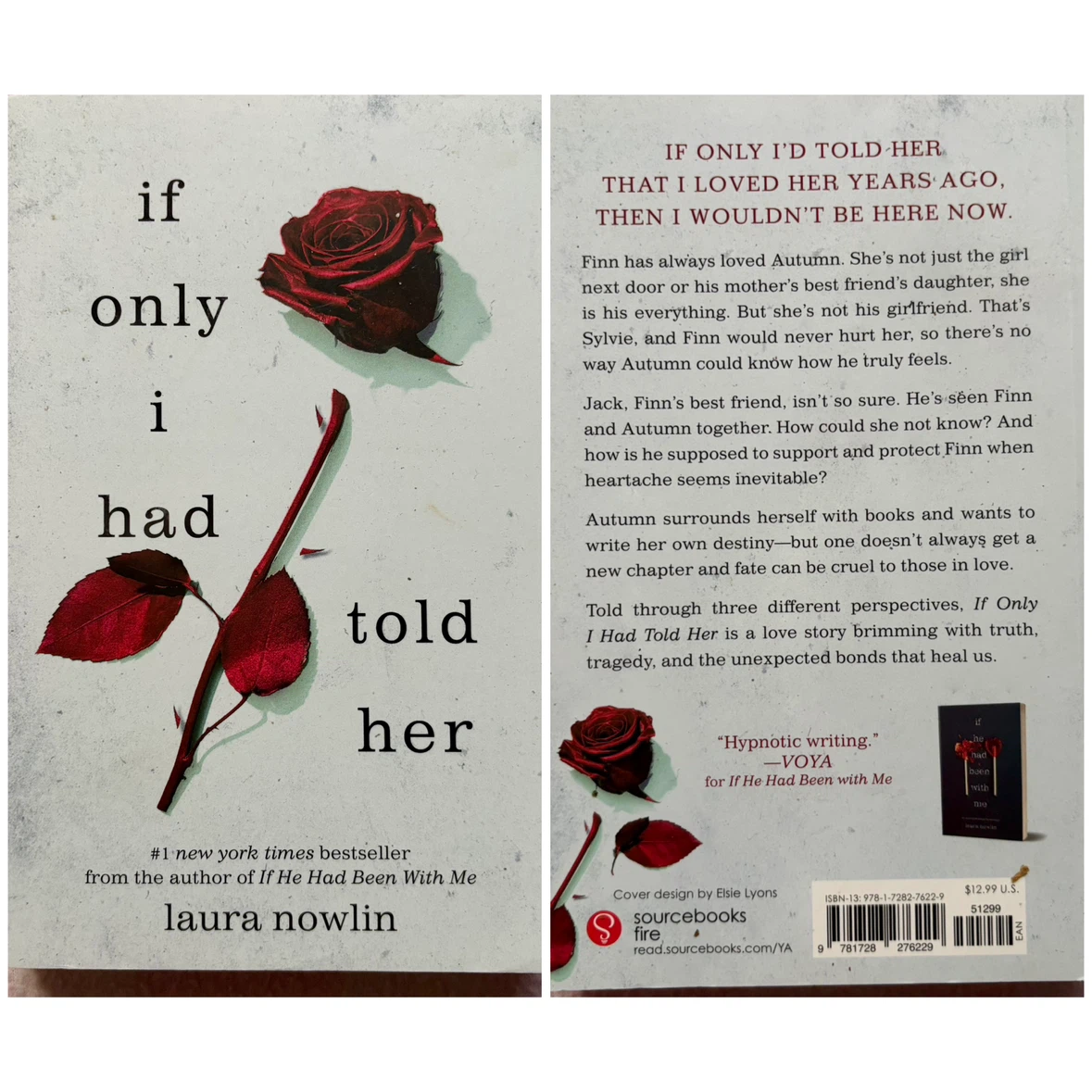 “If Only I Had Told Her” by Laura Nowlin