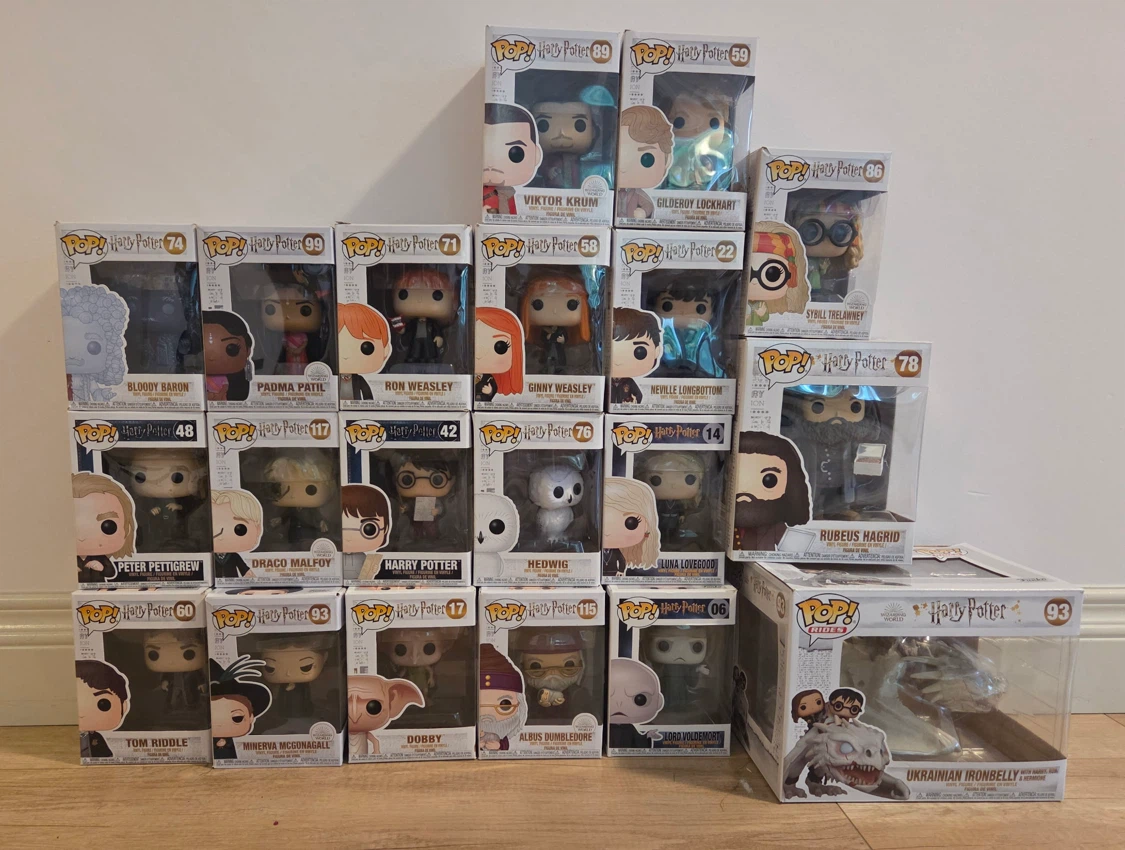 Funko Pops: Harry Potter and Stranger Things