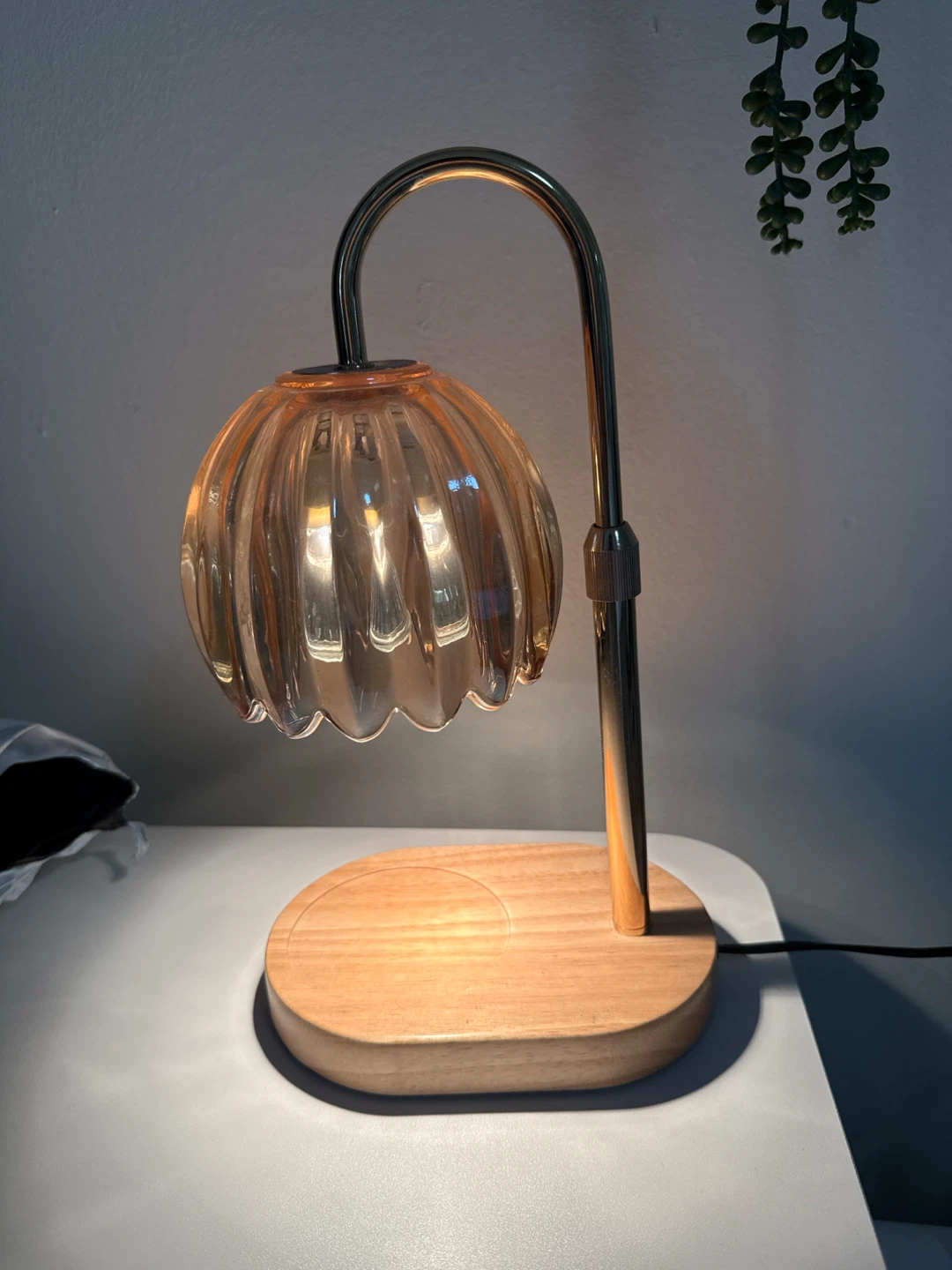 Glass Candle Warmer Lamp - photo 2