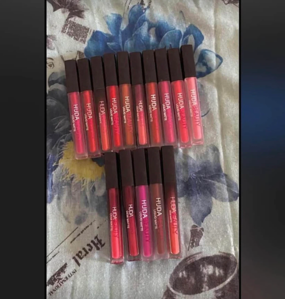 Huda Beauty Liquid 24 Hrs Matte Lipsticks Brand New