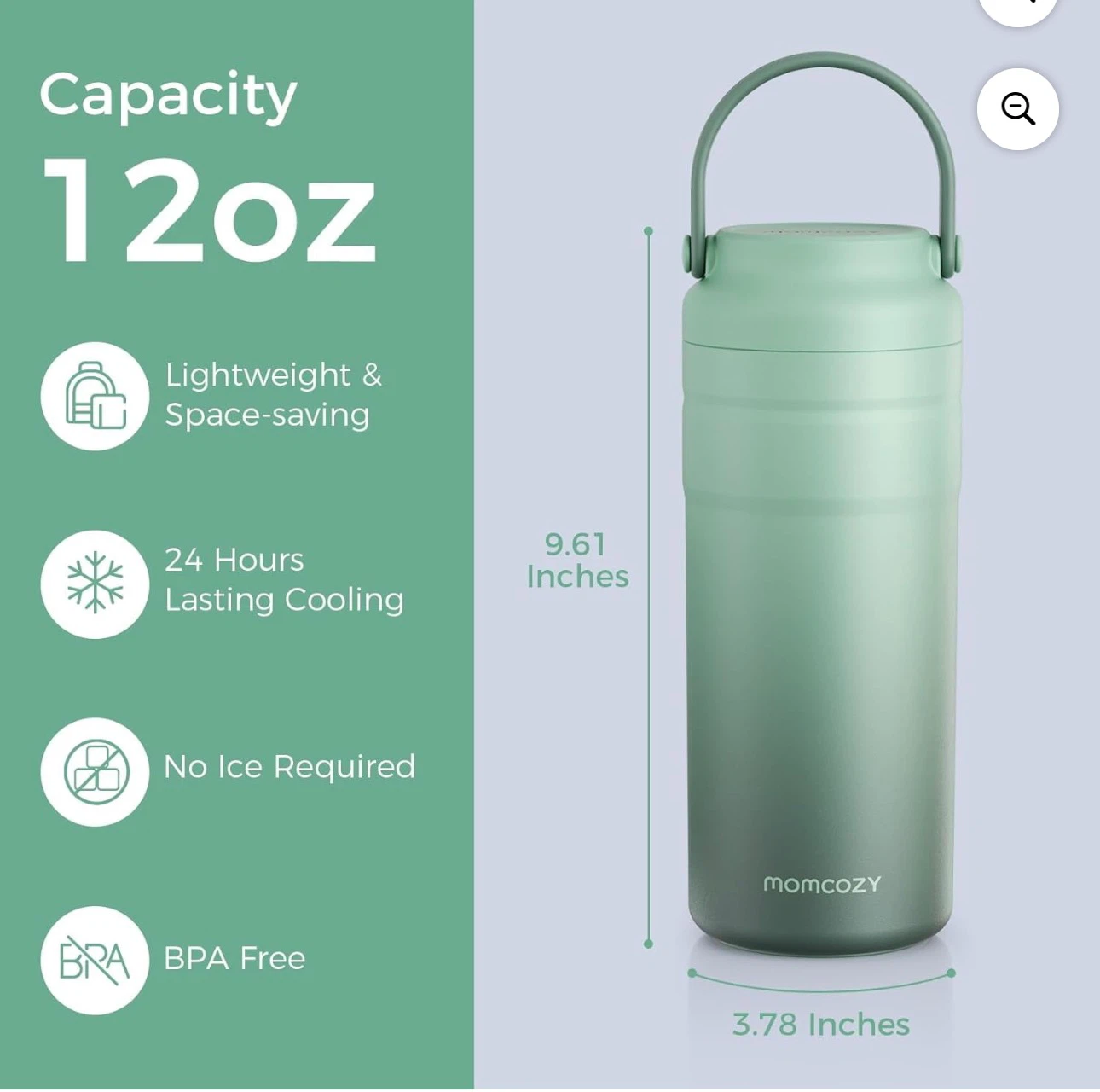 Momcozy Portable Breast Milk Cooler CM02 - photo 3