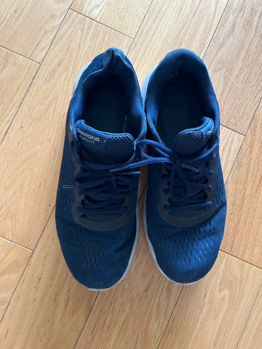 Under Armour Charged Pursuit Navy Blue Running Shoes - photo 2