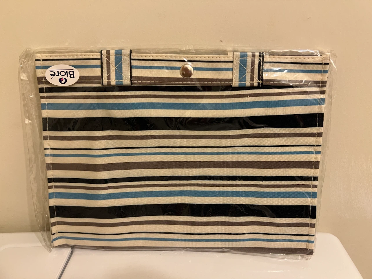 Biore Striped Tote Bag