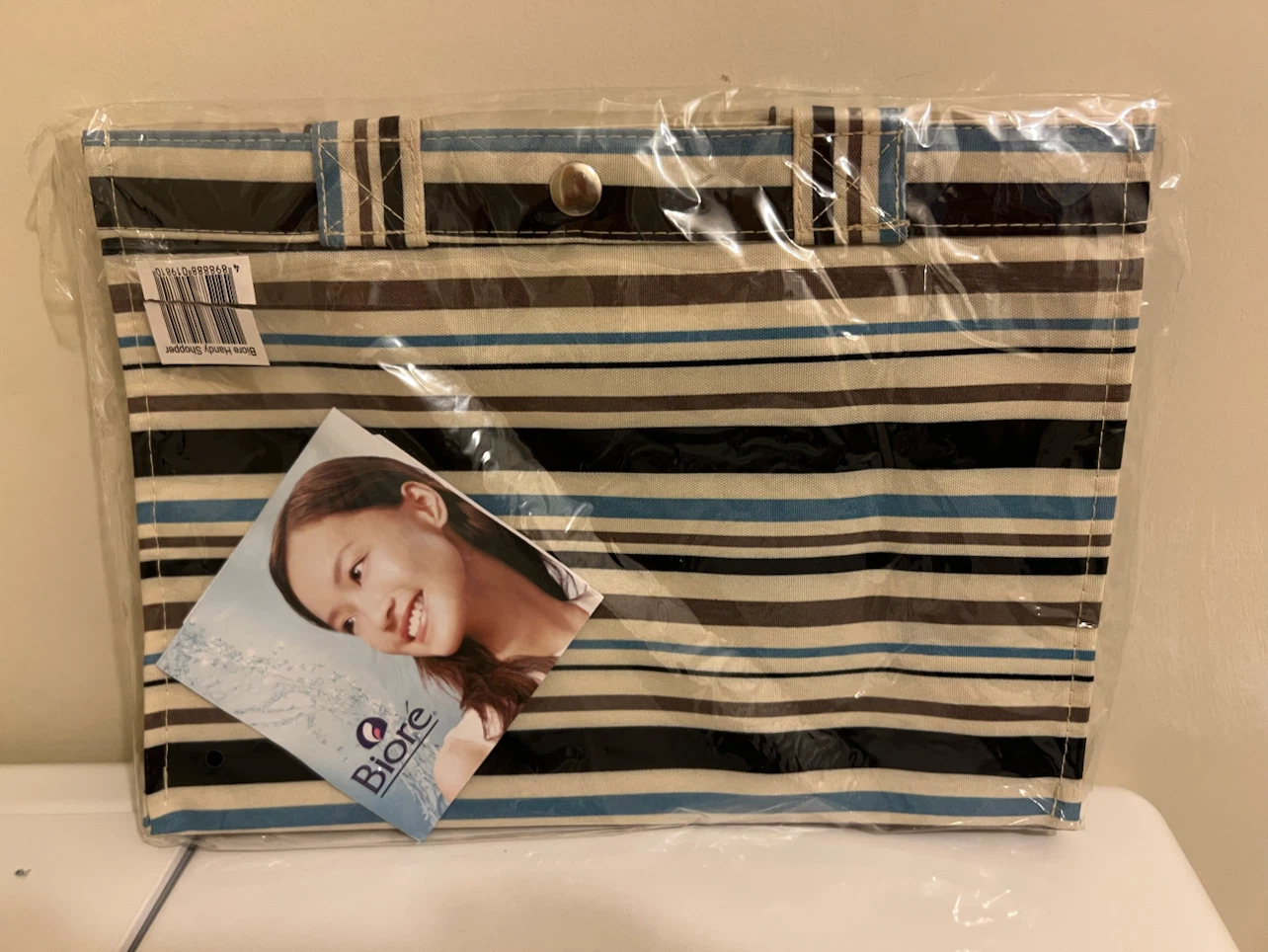 Biore Striped Tote Bag - photo 2