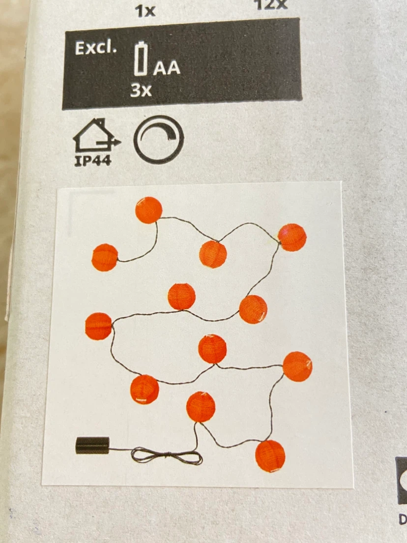 IKEA SOLVINDEN LED light chain
