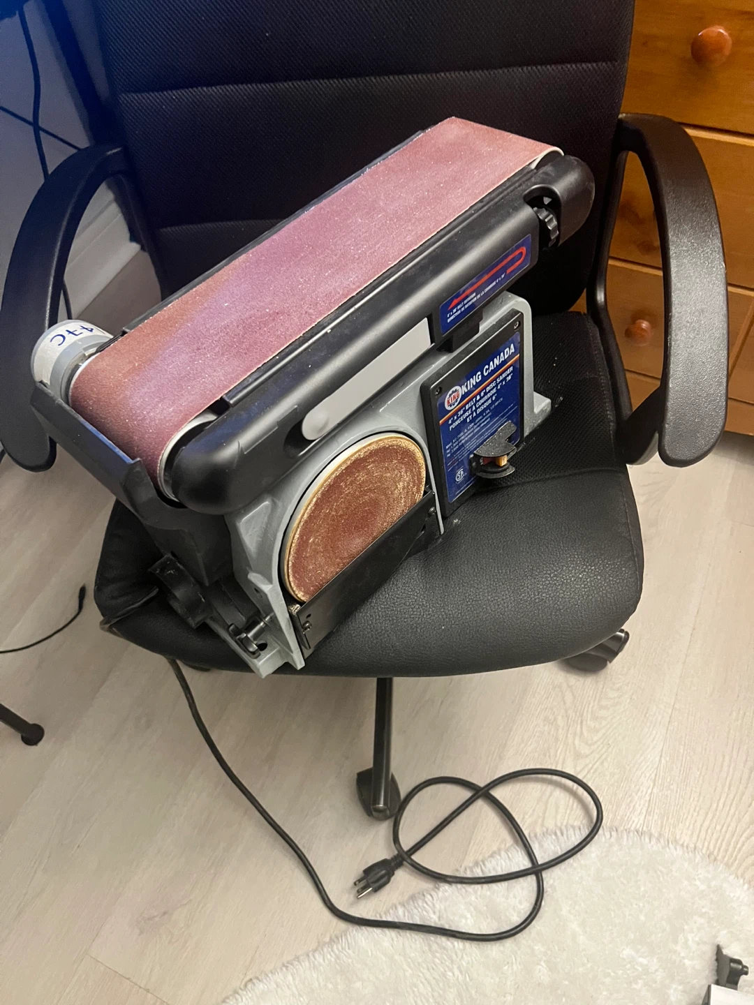 King Canada 4" x 36" Belt & 6" Disc Sander - photo 2