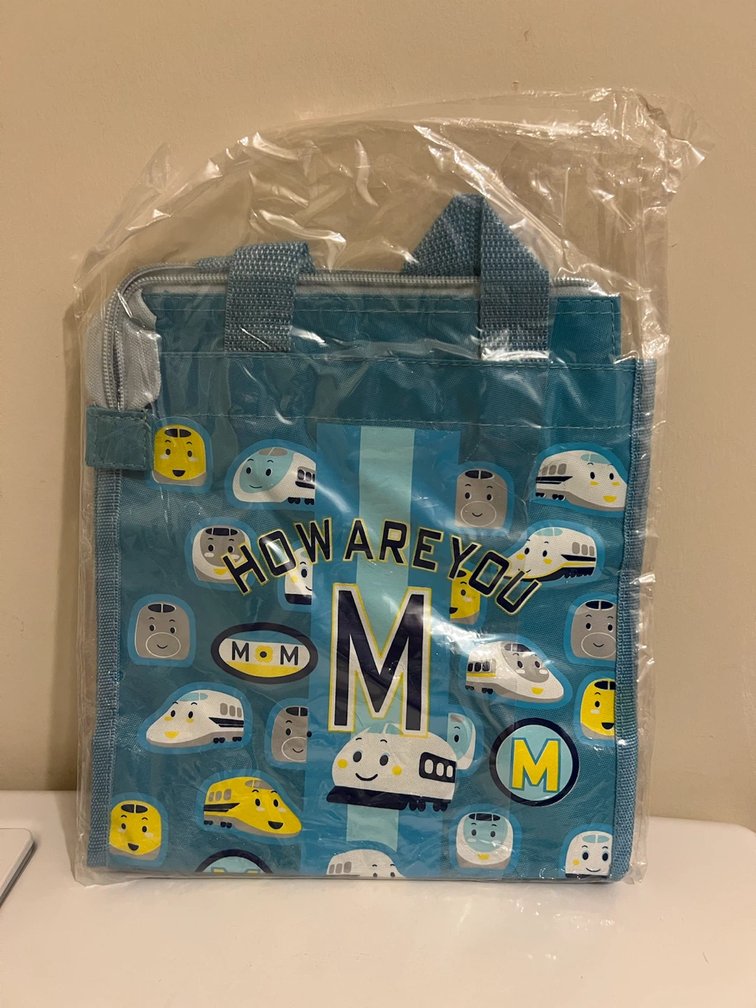 New Train Pattern Kids Tote Bag