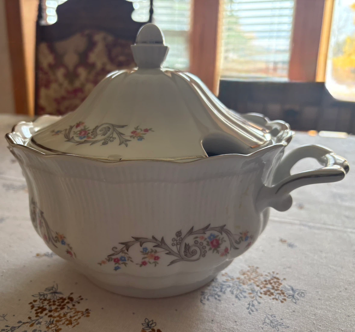 Tureen- Walbrzych Polish Porcelain Covered Serving Dish - photo 3