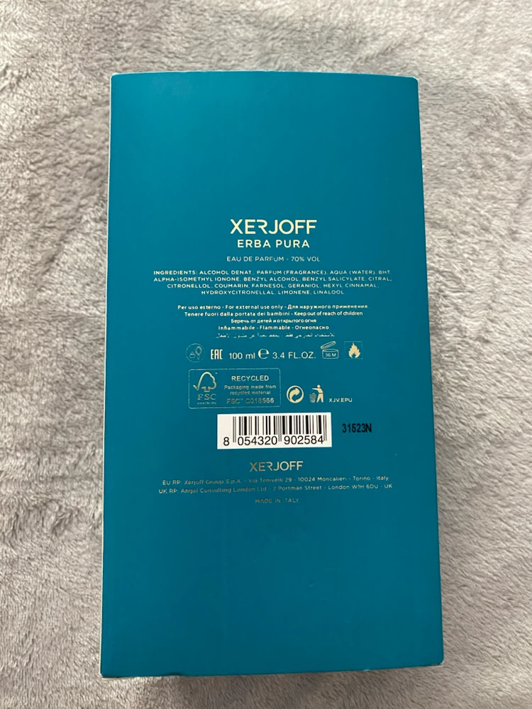 Xerjoff Erba Pura — 100ml / 3.4 oz - photo 2