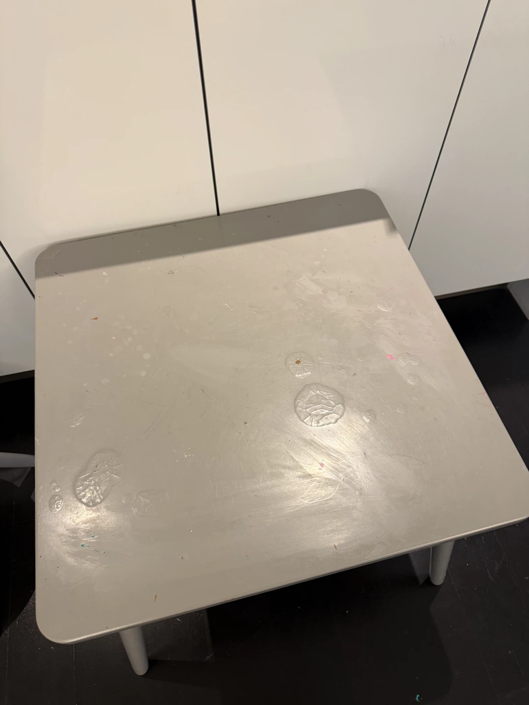 Gray Children's Table and Two Chairs Set - photo 5