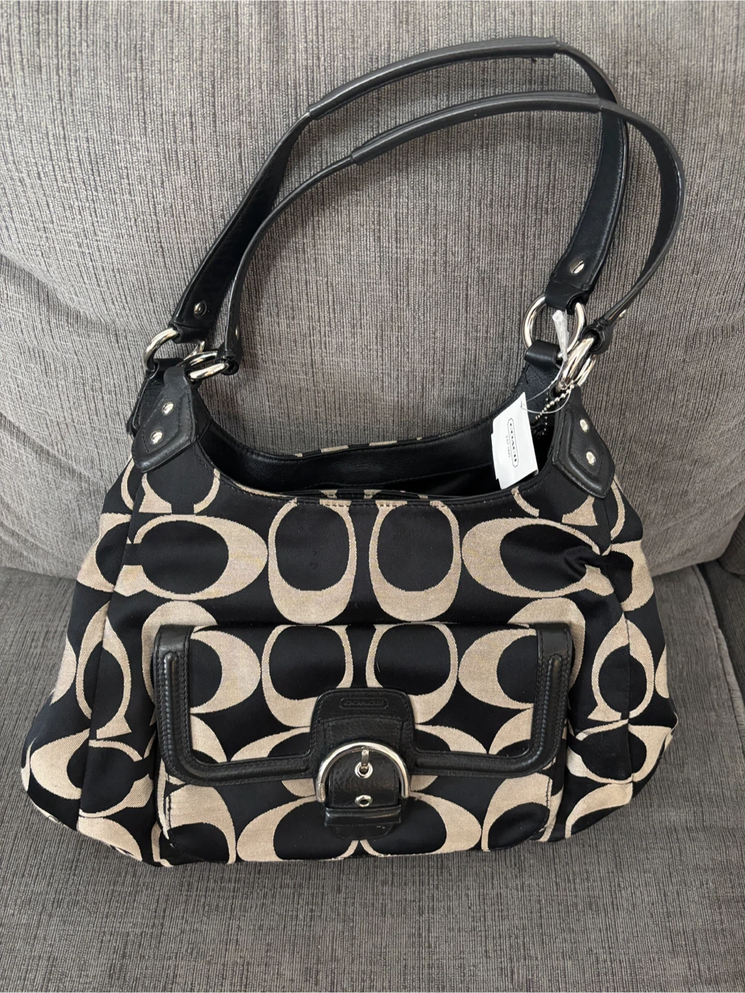 Coach Signature Hobo Bag