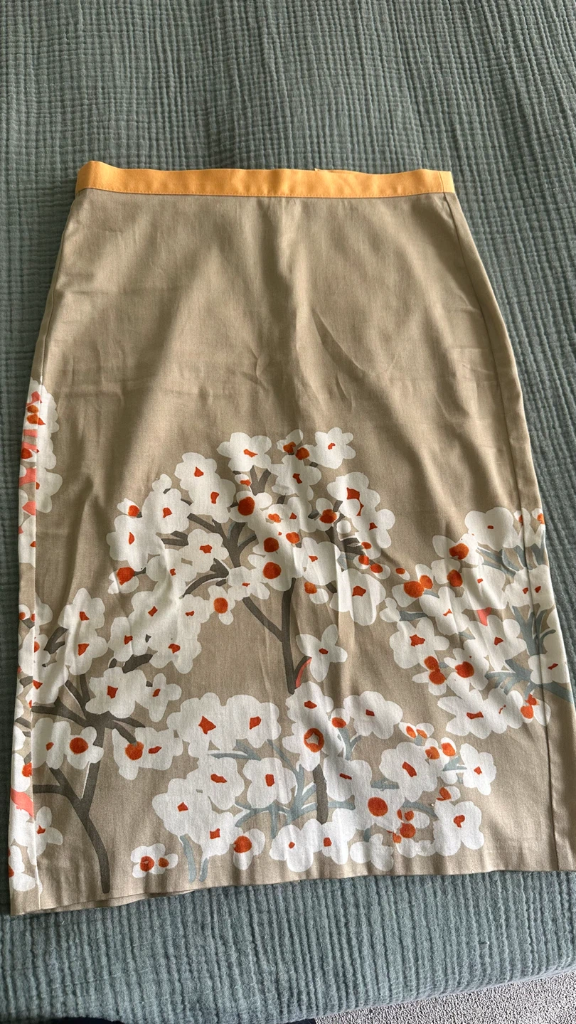 Floral Print Pencil Skirt - photo 2