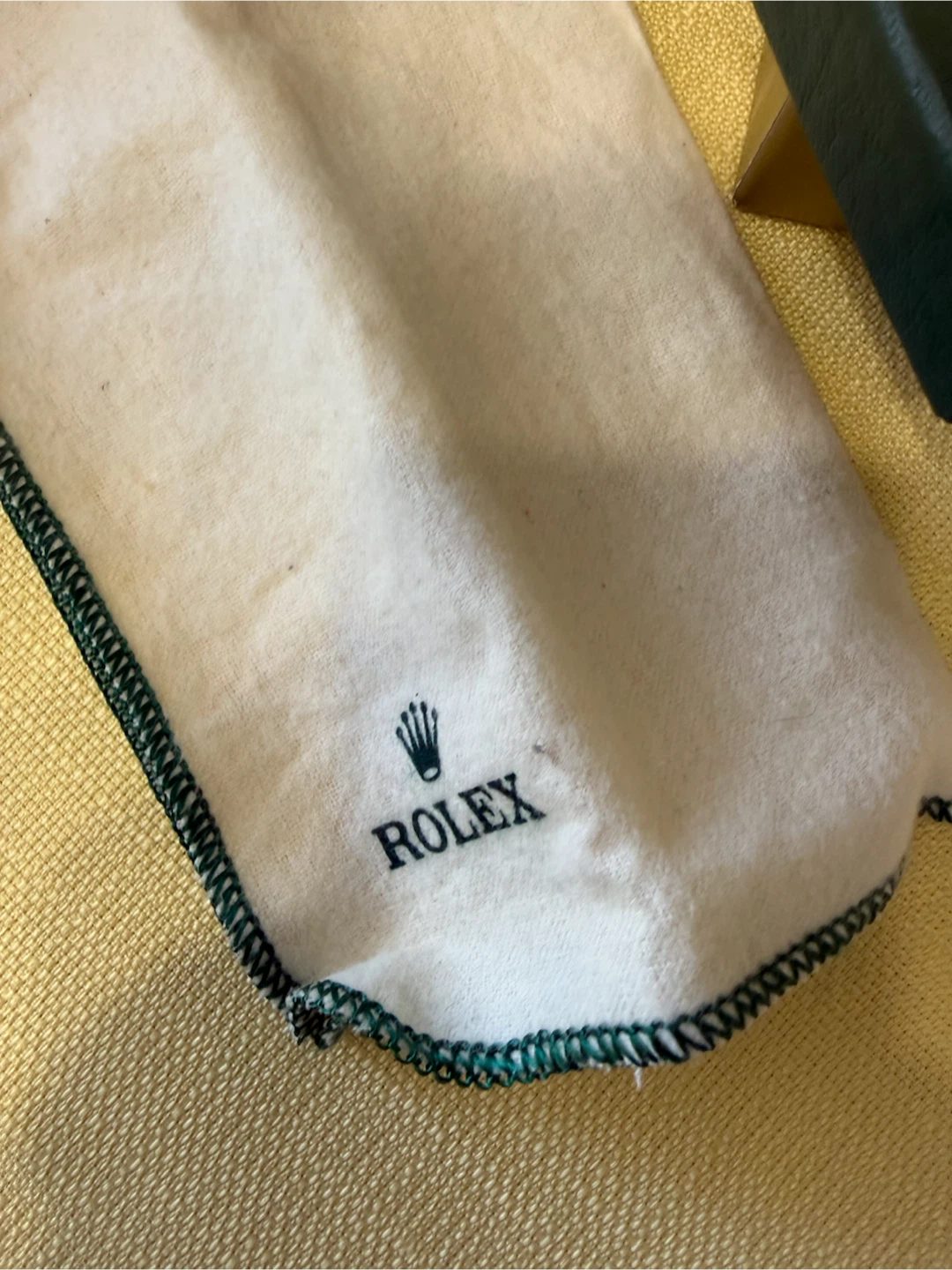 Rolex Service Cleaning Cloth and Storage Box - photo 2