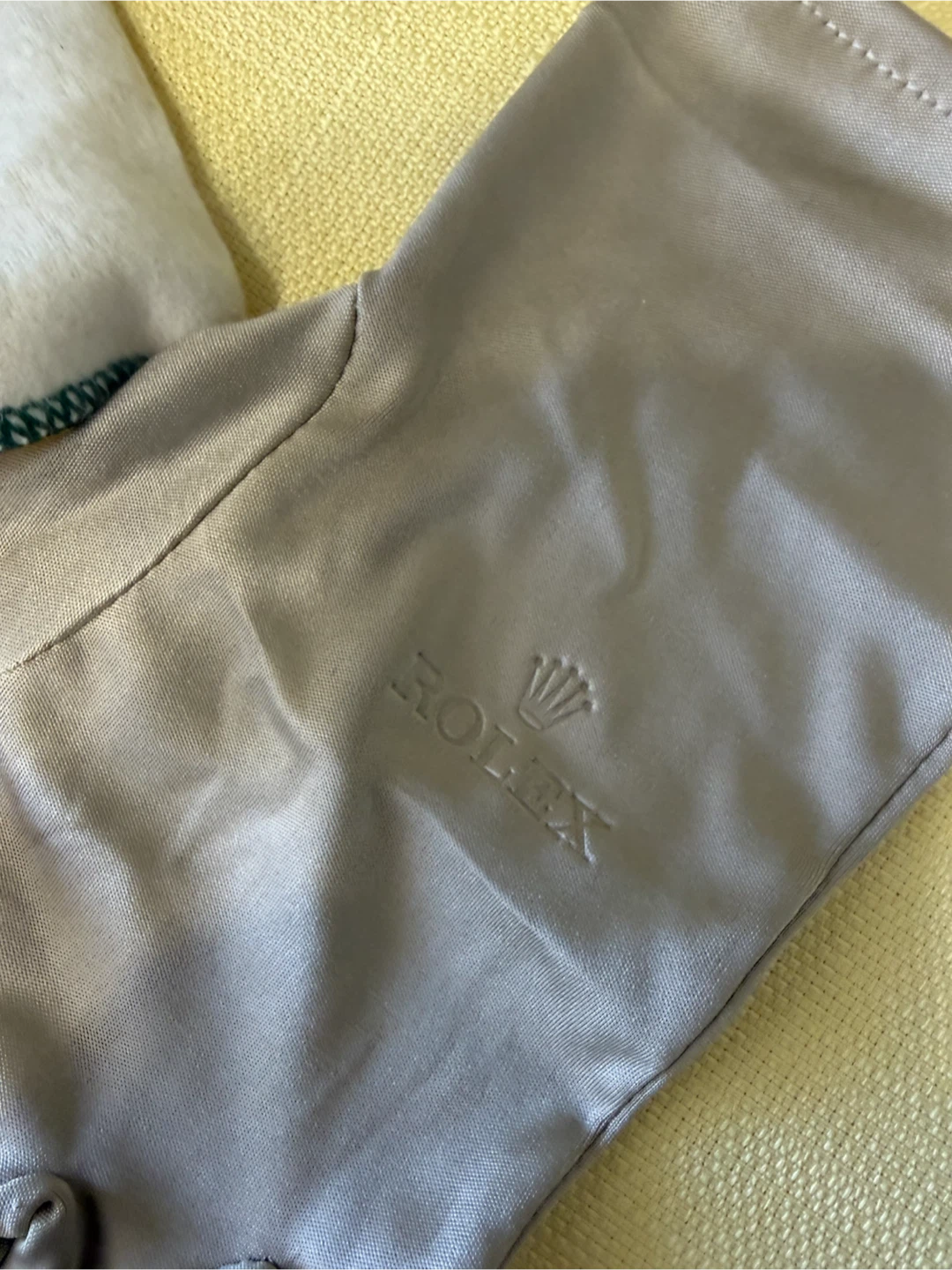 Rolex Service Cleaning Cloth and Storage Box - photo 3
