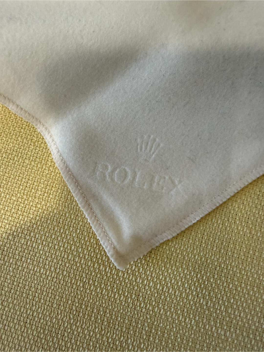 Rolex Service Cleaning Cloth and Storage Box - photo 4