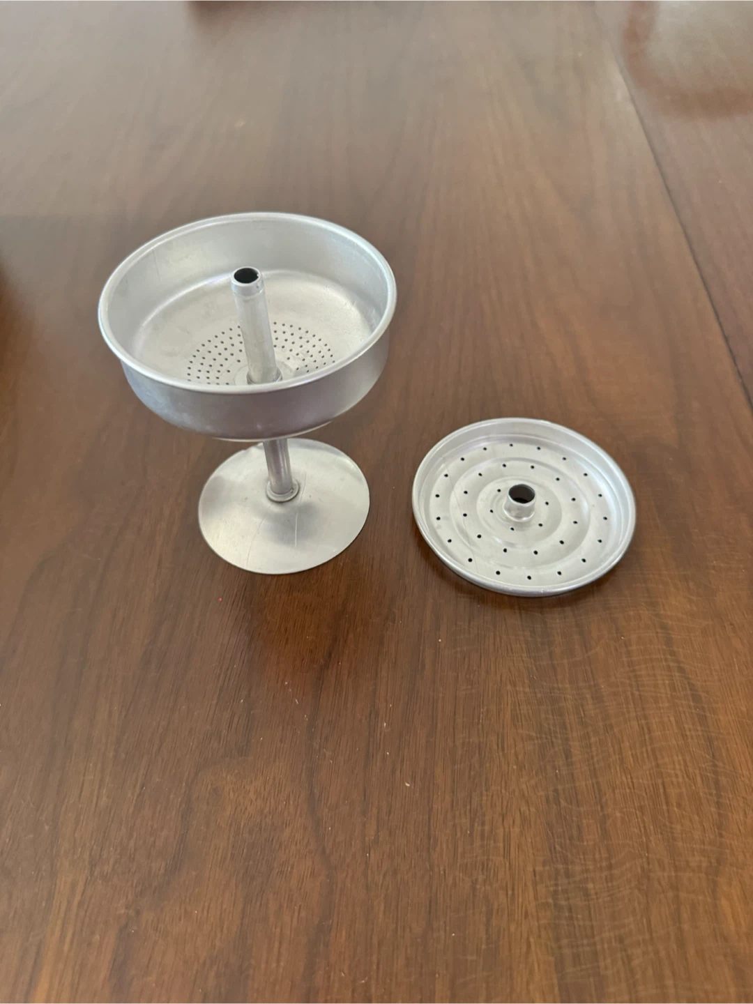 Vintage Aluminum Coffee Percolator Insert