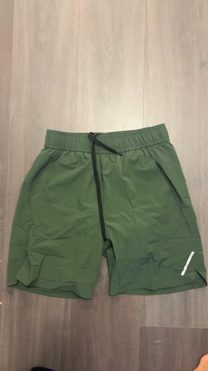 Balance Collection Olive Athletic Shorts- Size S
