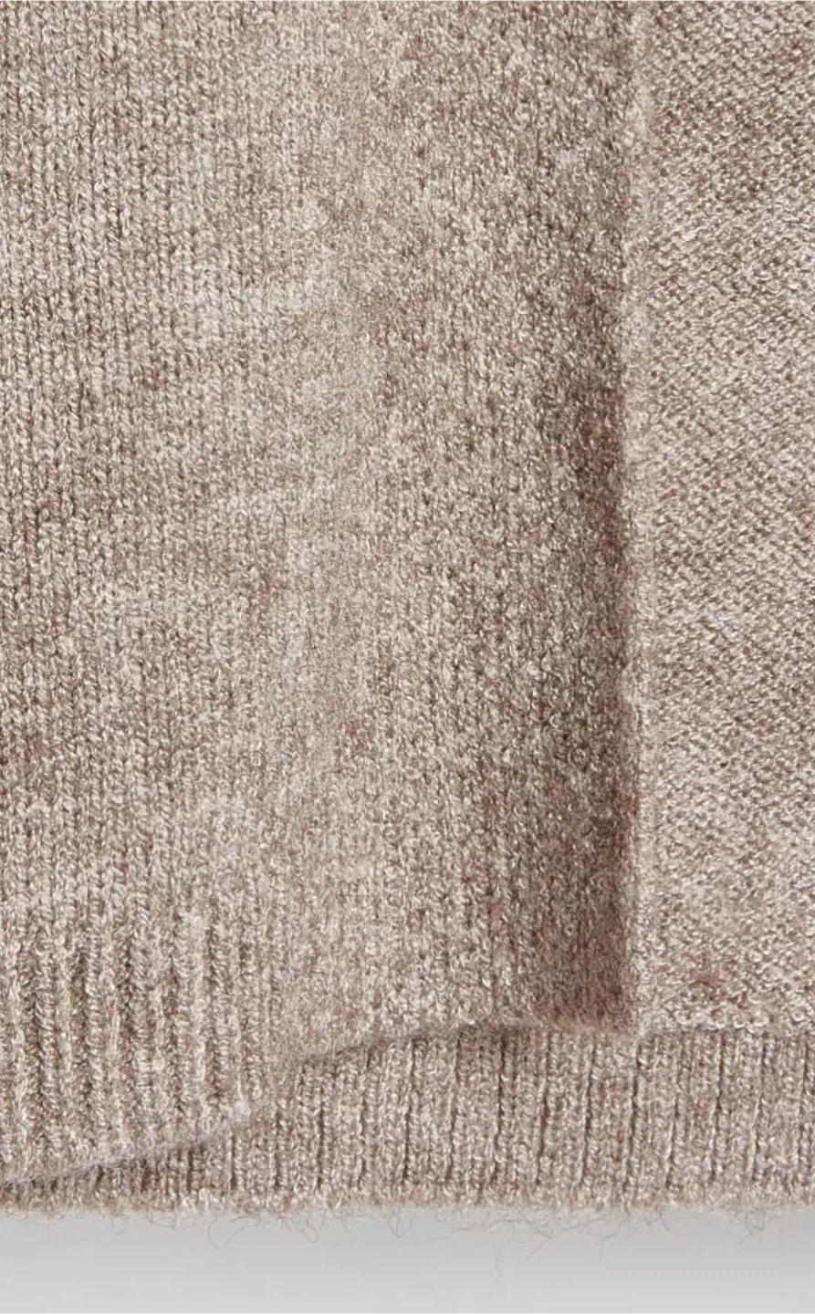 Beige knit cardigan - photo 5