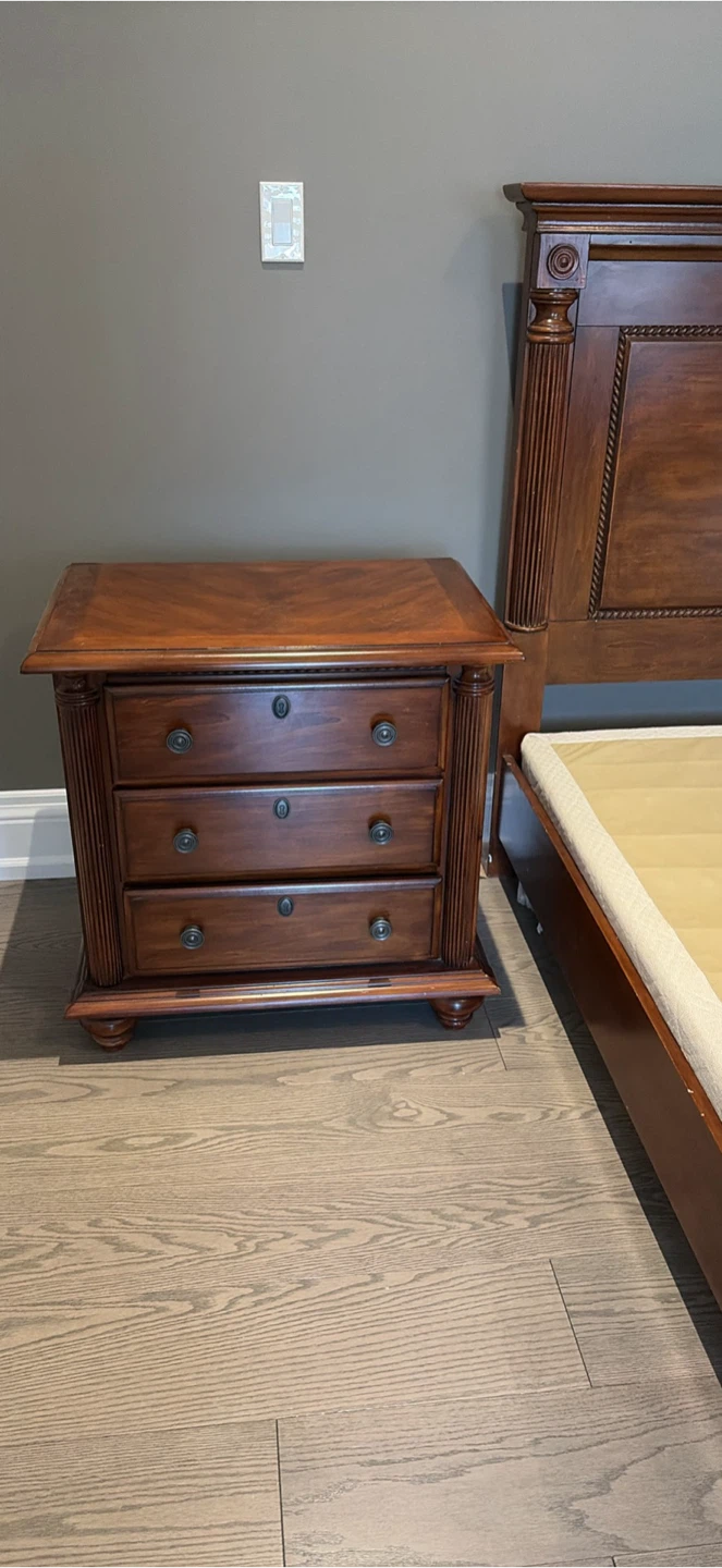 Solid wood bedroom set