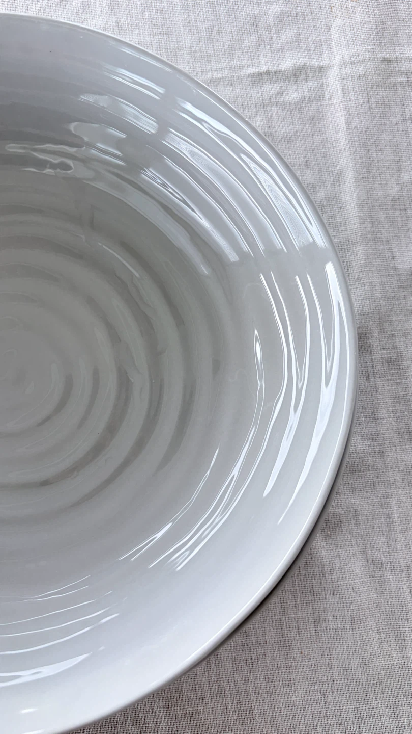 Portmeirion Sophie Conran Grey Pasta Bowls - photo 4