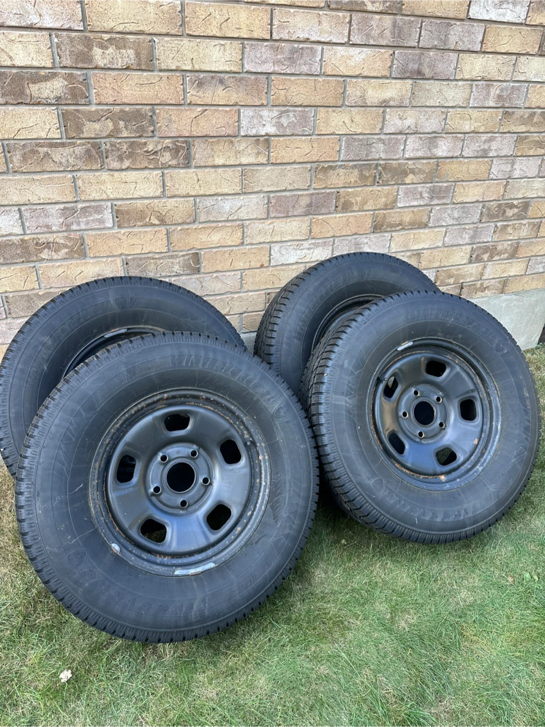 Firestone Winterforce 2  265/70R17 Tires and Rims