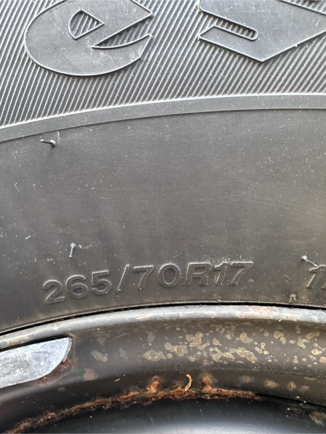 Firestone Winterforce 2  265/70R17 Tires and Rims - photo 4