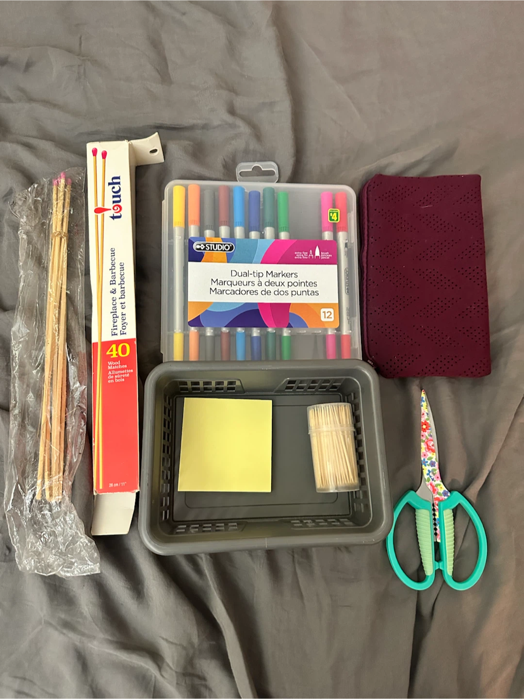 Assorted Stationery and Household Items Lot