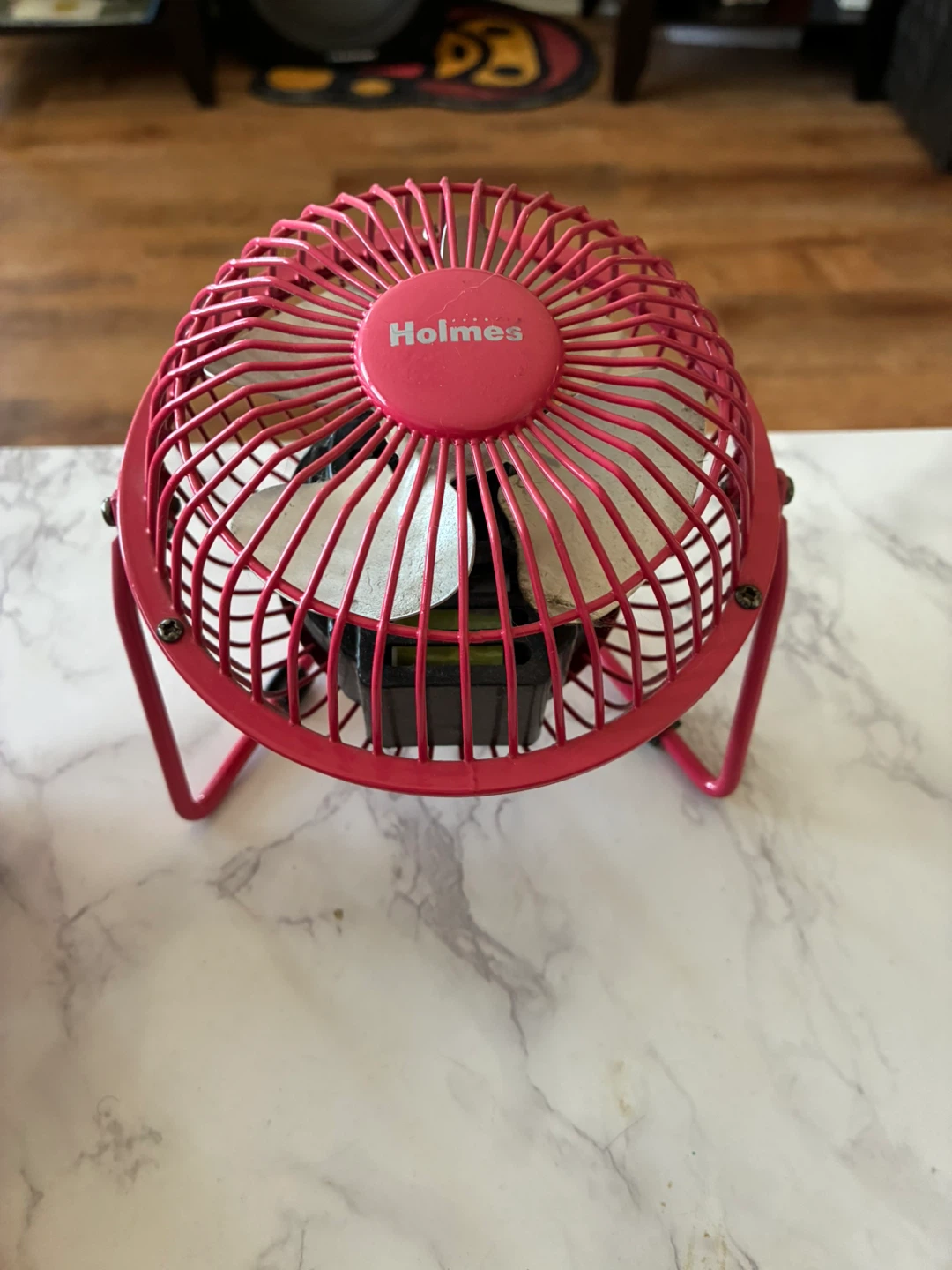 Pink Holmes Desk Fan - photo 2