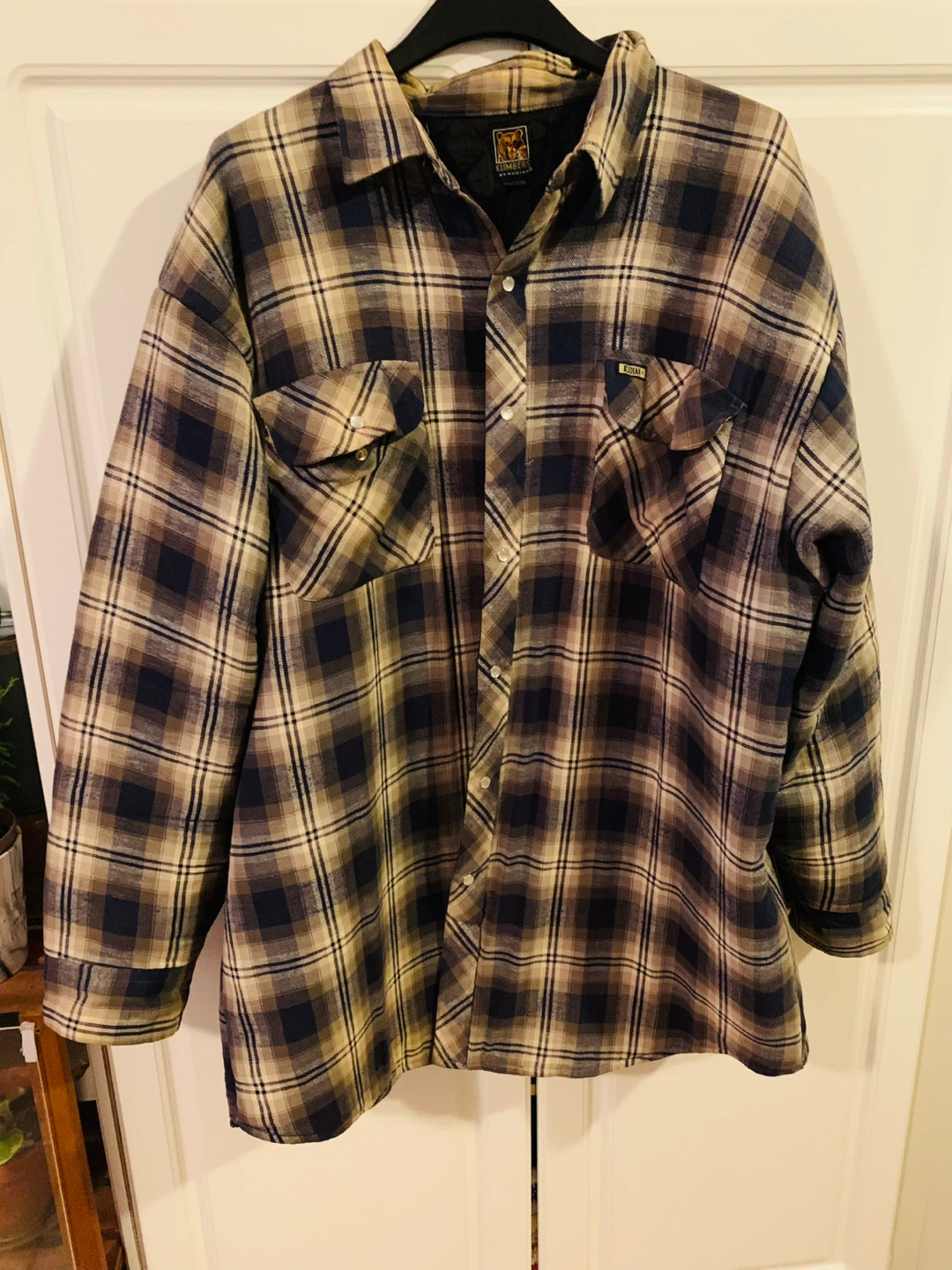 Men Plaid Jacket (XXL)