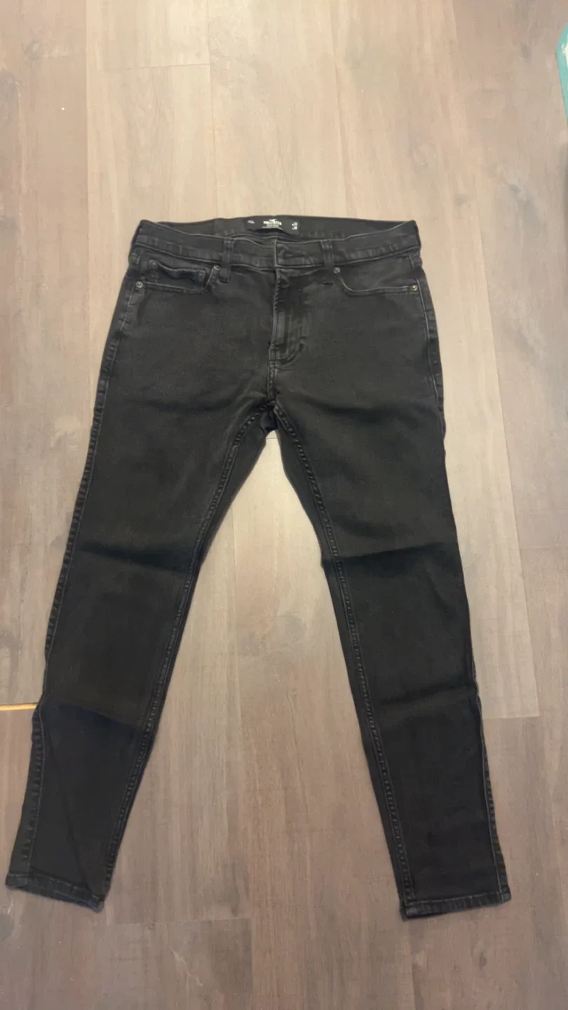 Hollister Super Skinny Jeans Black W32 L30