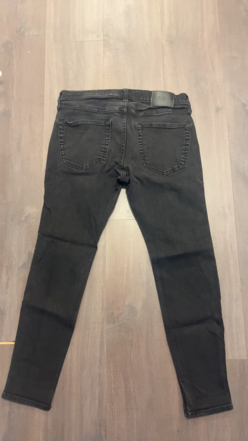 Hollister Super Skinny Jeans Black W32 L30 - photo 3