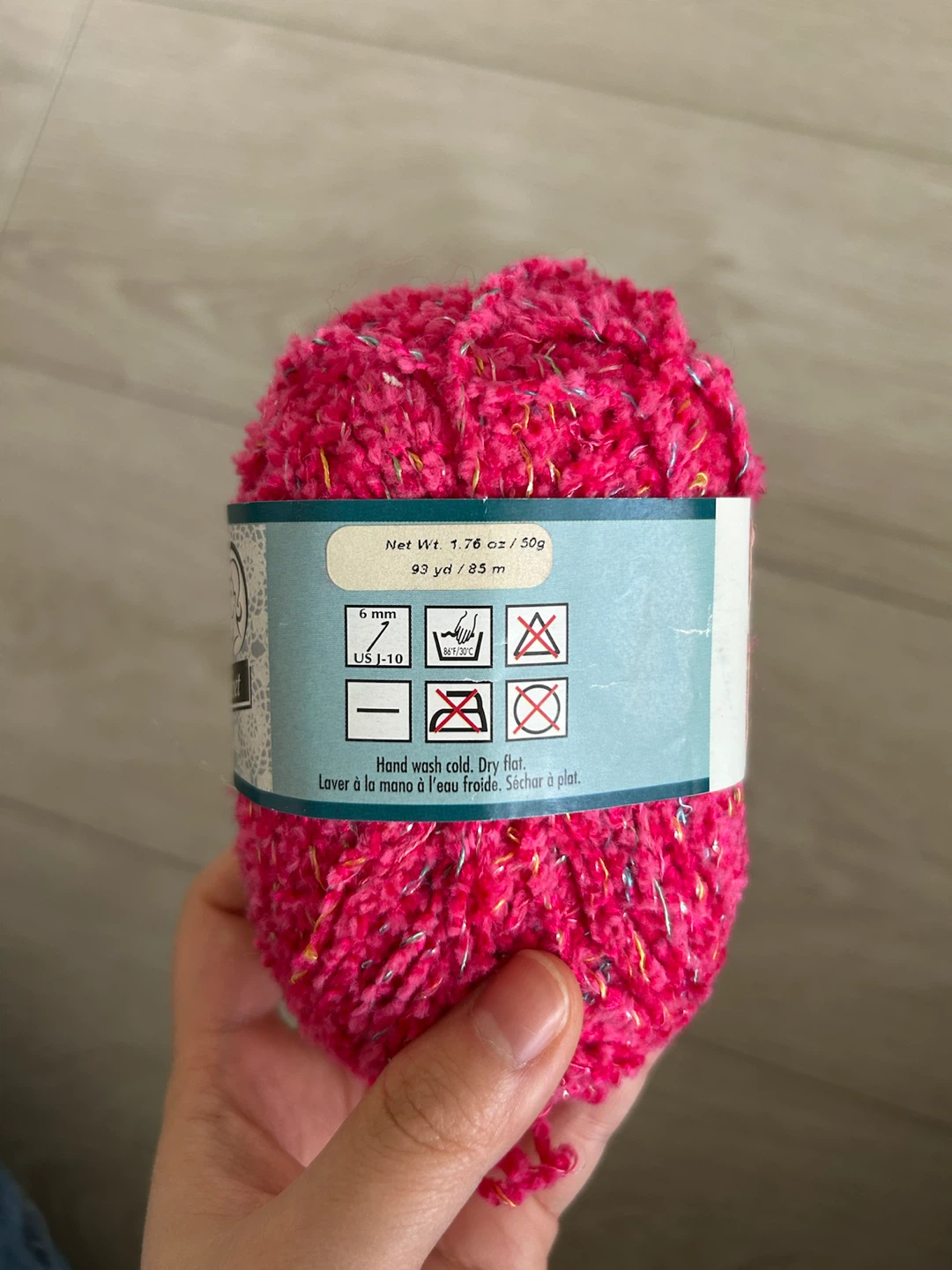 Aunt Lydia's Twinkles Crochet Yarn, Hot Pink, 39 Skeins - photo 4