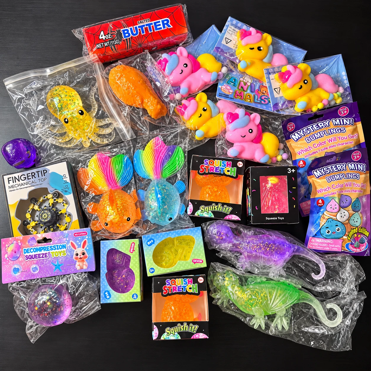 Mystery & Squishy Toys | $5 Each or 5 piece bundle for $20