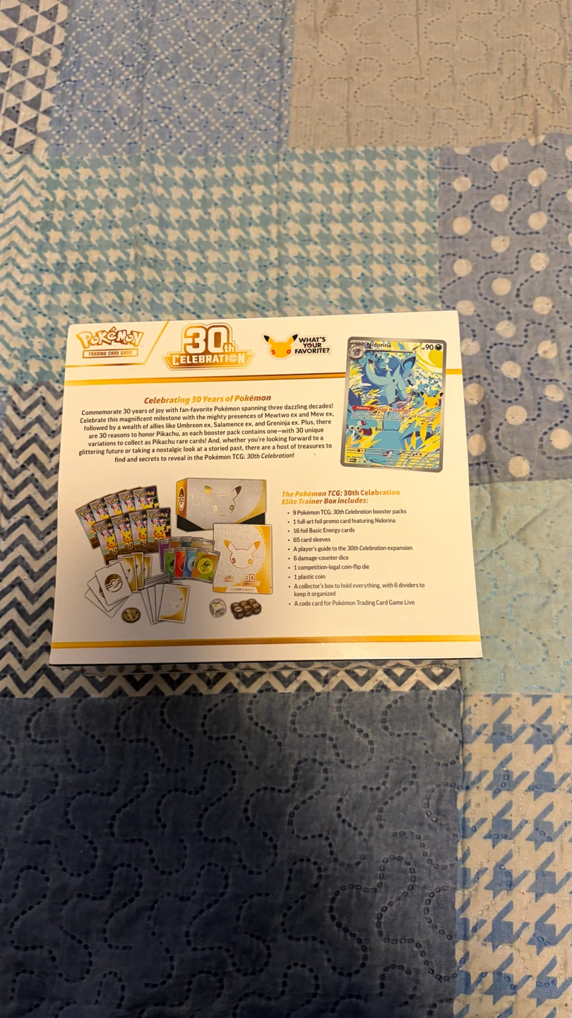 Pokémon TCG: 30th Celebration Elite Trainer Box - photo 2